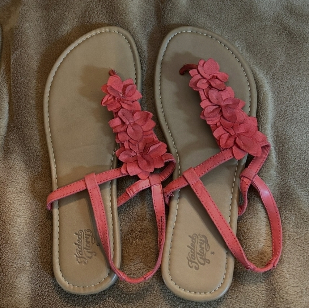 Faded Glory women's sandals size 8 *S-1011.6